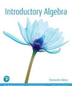 Introductory Algebra 13th Edition - Original PDF