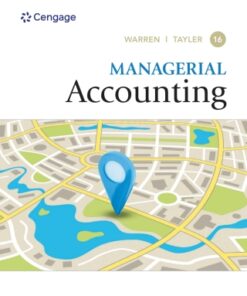 Managerial Accounting 16th Edition - Original PDF