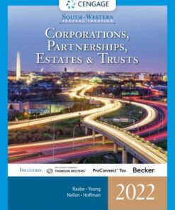 South-Western Federal Taxation 2022: Corporations, Partnerships, Estates and Trusts 45th Edition - Original PDF