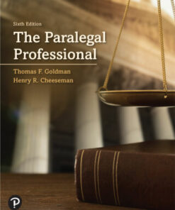 The Paralegal Professional 6th Edition - Original PDF