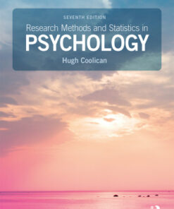 Research Methods and Statistics in Psychology 7th Edition - Original PDF
