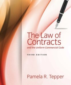 The Law of Contracts and the Uniform Commercial Code 3rd Edition - Original PDF