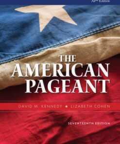The American Pageant, AP® Edition 17th Edition - Original PDF